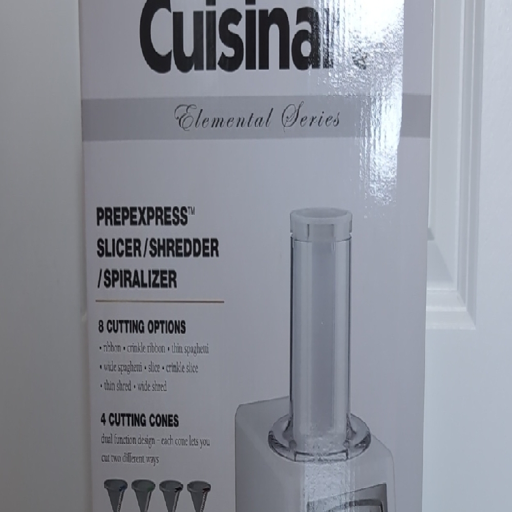 Cuisinart Elemental Series Slicer in White